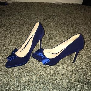 Royal Blue Ribboned Heels!